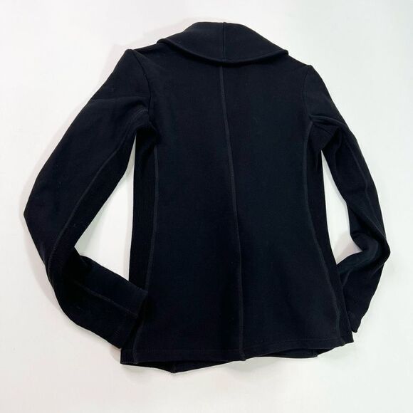 Standard James Perse Cardigan Jacket Blazer Womens 1 Small Cotton Collar Button - Picture 6 of 8